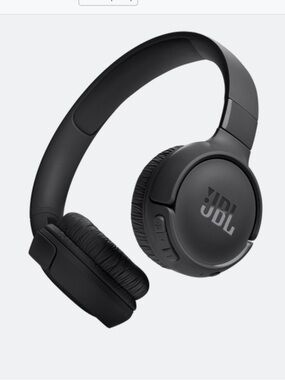Wireless JBL 520 BT Over-Ear bluetooth Headphones with charging Cable. NWOB